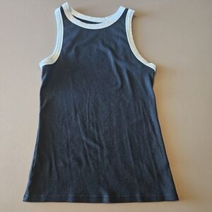 Black and White Tank Top